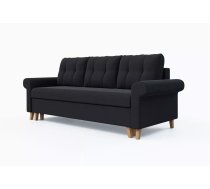Dīvāns Oslo Sofa standard Dziļums: 90 cm, Guļamvietas platums: 130 cm, Platums: 240 cm, Augstums: 90 cm, Guļamvietas garums: 194 cm, Pildījums: Bonell + poliuretāna putas (porolons), Apdare: audums, Dīvāna tips: taisni dīvāni, Ar veļas kasti: 1, izvelkamie: 1, Auduma numurs: Inari 94, Krāsa: grafīts