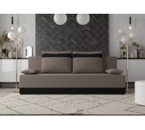 Dīvāns Toledo Sofa Standard Dziļums: 80 cm, Guļamvietas platums: 135 cm, Platums: 200 cm, Augstums: 89 cm, Sēdvietas augstums: 39 cm, Sēdvietas dziļums: 60 cm, Guļamvietas garums: 200 cm, Pildījums: Poliuretāna putas (porolons), Apdare: audums, Ar papildu spilveniem: 1, Dīvāna tips: taisni dīvāni, Ar veļas kasti: 1, izvelkamie: 1, Auduma numurs: Rainbow 83 + 15, Krāsa: Pelēks + melns