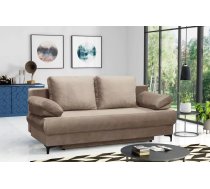 Dīvāns Maja Sofa Standard Dziļums: 93 cm, Guļamvietas platums: 138 cm, Platums: 196 cm, Augstums: 90 cm, Sēdvietas augstums: 43 cm, Sēdvietas dziļums: 53 cm, Guļamvietas garums: 196 cm, Pildījums: Bonell + poliuretāna putas (porolons), Apdare: audums, Dīvāna tips: taisni dīvāni, Ar veļas kasti: 1, izvelkamie: 1, Auduma numurs: Enjoy 2, Krāsa: gaiši brūns