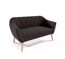 Dīvāns Sofa 182 standard Dziļums: 72 cm, Platums: 141 cm, Augstums: 75 cm, Sēdvietas augstums: 42 cm, Sēdvietas dziļums: 50 cm, Pildījums: Poliuretāna putas (porolons), Apdare: audums, Dīvāna tips: taisni dīvāni, Auduma numurs: Velluto 06, Kājiņu krāsa: dabīgs, Krāsa: tumši brūns