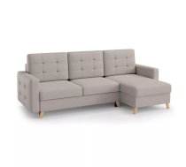 Dīvāns Vegas Corner Lux standard Dziļums: 151 cm, Guļamvietas platums: 146 cm, Platums: 236 cm, Augstums: 95 cm, Sēdvietas augstums: 46 cm, Sēdvietas dziļums: 59 cm, Guļamvietas garums: 206 cm, Pildījums: Falista + augstas elastības putas (porolons), Apdare: audums, Dīvāna tips: stūra dīvāni, Ar veļas kasti: 1, izvelkamie: 1, Auduma numurs: Velo 624, Izvilkšanas mehānisms: DL, Kājiņu krāsa: dabīgs, Krāsa: kapučino