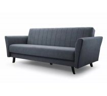 Dīvāns Linea Sofa Standard Dziļums: 93 cm, Guļamvietas platums: 118 cm, Platums: 227 cm, Augstums: 90 cm, Guļamvietas garums: 195 cm, Pildījums: Bonell + poliuretāna putas (porolons), Apdare: audums, Dīvāna tips: taisni dīvāni, Ar veļas kasti: 1, izvelkamie: 1, Auduma numurs: Paros 06, Izvilkšanas mehānisms: klik klak, Krāsa: grafīts
