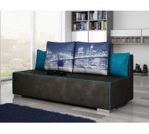 Dīvāns Cosmo Lux standard Platums: 200 cm, Dīvāna tips: taisni dīvāni, Augstums: 90 cm, Sēdvietas augstums: 45 cm, Sēdvietas dziļums: 50 cm, Guļamvietas garums: 200 cm, Guļamvietas platums: 140 cm, Pildījums: Bonell atsperes + putas (porolons), Apdare: au