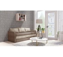 Dīvāns Tenus Sofa Standard Dziļums: 76 cm, Guļamvietas platums: 140 cm, Platums: 208 cm, Augstums: 86 cm, Sēdvietas augstums: 46 cm, Sēdvietas dziļums: 48 cm, Guļamvietas garums: 188 cm, Pildījums: HR putas, Apdare: audums, Dīvāna tips: taisni dīvāni, Ar veļas kasti: 1, izvelkamie: 1, Auduma numurs: Paros 03 + Paros 02, Krāsa: brūns + gaiši bēšs