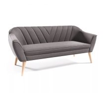 Dīvāns Sofa Flora 206 standard Dziļums: 71 cm, Platums: 185 cm, Augstums: 75 cm, Sēdvietas augstums: 40 cm, Sēdvietas dziļums: 52 cm, Pildījums: Falista + augstas kvalitātes putas (porolons), Apdare: audums, Dīvāna tips: taisni dīvāni, Auduma numurs: Velluto 15, Kājiņu krāsa: dabīgs, Krāsa: gaiši pelēks