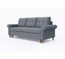 Dīvāns Oslo Sofa standard Dziļums: 90 cm, Guļamvietas platums: 130 cm, Platums: 240 cm, Augstums: 90 cm, Guļamvietas garums: 194 cm, Pildījums: Bonell + poliuretāna putas (porolons), Apdare: audums, Dīvāna tips: taisni dīvāni, Ar veļas kasti: 1, izvelkamie: 1, Auduma numurs: Inari 91, Krāsa: pelēks