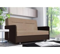 Dīvāns Americano 171 standard Dziļums: 95 cm, Guļamvietas platums: 132 cm, Platums: 142 cm, Augstums: 86 cm, Sēdvietas augstums: 37 cm, Sēdvietas dziļums: 60 cm, Guļamvietas garums: 197 cm, Pildījums: Falista + augstas kvalitātes putas (porolons), Apdare: audums, Ar papildu spilveniem: 1, Dīvāna tips: taisni dīvāni, Ar veļas kasti: 1, izvelkamie: 1, Auduma numurs: Rico 21 + Rico 05, Izvilkšanas mehānisms: Automāts DL, Krāsa: bēšs + tumši brūns