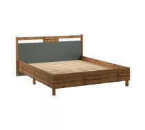 Gulta Indygo ar stelāžu Guļamvietas platums: 160 cm, Korpusa krāsa: ozols votāns, Guļamvietas garums: 200 cm, stelāžas tips: koka, Platums: 171 cm, Garums: 207 cm, Elementu krāsa: zaļš, Augstums: 90 cm, Ar resti: 1, Virsma: matēta, Izgatavošanas materiāls: LKSP