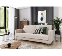 Dīvāns Solvo 3S Standard Dziļums: 90 cm, Guļamvietas platums: 116 cm, Platums: 203 cm, Augstums: 93 cm, Sēdvietas augstums: 48 cm, Sēdvietas dziļums: 51 cm, Guļamvietas garums: 185 cm, Pildījums: Falista + augstas kvalitātes putas (porolons), Apdare: audums, Dīvāna tips: taisni dīvāni, Ar veļas kasti: 1, izvelkamie: 1, Auduma numurs: Modone 17031, Izvilkšanas mehānisms: klik klak, Krāsa: bēšs