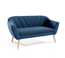Dīvāns Sofa Flora 205 standard Dziļums: 71 cm, Platums: 150 cm, Augstums: 75 cm, Sēdvietas augstums: 40 cm, Sēdvietas dziļums: 52 cm, Pildījums: Falista + augstas kvalitātes putas (porolons), Apdare: audums, Dīvāna tips: taisni dīvāni, Auduma numurs: Velluto 11, Kājiņu krāsa: dabīgs, Krāsa: zils