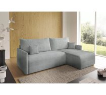Dīvāns Valencia Premium standard Dziļums: 145 cm, Guļamvietas platums: 123 cm, Platums: 212 cm, Augstums: 95 cm, Sēdvietas augstums: 40 cm, Sēdvietas dziļums: 60 cm, Guļamvietas garums: 198 cm, Pildījums: Falista + augstas kvalitātes putas (porolons), Apdare: audums, Ar papildu spilveniem: 1, Dīvāna tips: stūra dīvāni, Ar veļas kasti: 1, izvelkamie: 1, Auduma numurs: Abriamo 06, Izvilkšanas mehānisms: Automāts MOS, Krāsa: pelēks