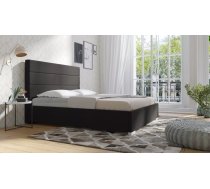 Gulta PK11 Basic ar stelāžu Guļamvietas platums: 90 cm, Guļamvietas garums: 200 cm, stelāžas tips: koka, Platums: 108 cm, Garums: 222 cm, Augstums: 92 cm, Apdares materiāls: audums, Augstums no grīdas līdz matracim (min): 35 cm, Ar resti: 1, Auduma nosaukums: Kronos 15, Krāsa: tumši pelēks