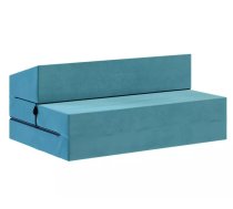 Dīvāns Suzi Sofka 120x200 Dziļums: 80 cm, Guļamvietas platums: 121 cm, Platums: 121 cm, Augstums: 53 cm, Sēdvietas augstums: 38 cm, Guļamvietas garums: 204 cm, Pildījums: Augstas kvalitātes putas (porolons), Apdare: audums, Dīvāna tips: taisni dīvāni, Auduma numurs: Trinity, Krāsa: tirkīzs