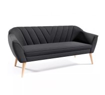 Dīvāns Sofa Flora 206 standard Dziļums: 71 cm, Platums: 185 cm, Augstums: 75 cm, Sēdvietas augstums: 40 cm, Sēdvietas dziļums: 52 cm, Pildījums: Falista + augstas kvalitātes putas (porolons), Apdare: audums, Dīvāna tips: taisni dīvāni, Auduma numurs: Velluto 19, Kājiņu krāsa: dabīgs, Krāsa: grafīts