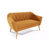 Dīvāns Sofa 182 standard Dziļums: 72 cm, Platums: 141 cm, Augstums: 75 cm, Sēdvietas augstums: 42 cm, Sēdvietas dziļums: 50 cm, Pildījums: Poliuretāna putas (porolons), Apdare: audums, Dīvāna tips: taisni dīvāni, Auduma numurs: Velluto 08, Kājiņu krāsa: dabīgs, Krāsa: dzeltens