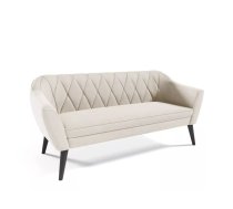 Dīvāns Sofa 202 standard Dziļums: 71 cm, Platums: 185 cm, Augstums: 75 cm, Sēdvietas augstums: 40 cm, Sēdvietas dziļums: 52 cm, Pildījums: Poliuretāna putas (porolons), Apdare: audums, Dīvāna tips: taisni dīvāni, Auduma numurs: Velluto 01, Krāsa: krēma