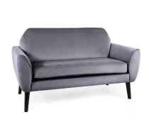 Dīvāns Mena Velvet Dziļums: 75 cm, Platums: 147 cm, Augstums: 85 cm, Sēdvietas augstums: 52 cm, Sēdvietas dziļums: 52 cm, Apdare: audums, Dīvāna tips: taisns dīvāns, Auduma numurs: Bluvel 14, Krāsa: pelēks