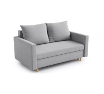 Dīvāns Lena 2S Standard Dziļums: 90 cm, Guļamvietas platums: 135 cm, Platums: 155 cm, Augstums: 98 cm, Sēdvietas augstums: 46 cm, Sēdvietas dziļums: 50 cm, Guļamvietas garums: 144 cm, Pildījums: Bonell atsperes + augstas kvalitātes putas (porolons), Apdare: audums, Dīvāna tips: taisni dīvāni, Ar veļas kasti: 1, izvelkamie: 1, Auduma numurs: Malmo New 83, Krāsa: gaiši pelēks