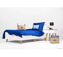 Gulta Frisk 19 ar stelāžu Guļamvietas platums: 90 cm, Korpusa krāsa: balts, Guļamvietas garums: 200 cm, stelāžas tips: koka, Platums: 97 cm, Garums: 210 cm, Elementu krāsa: ozols, Augstums: 70 cm, Ar resti: 1, Virsma: matēta, Izgatavošanas materiāls: dabīgs koks + KSP