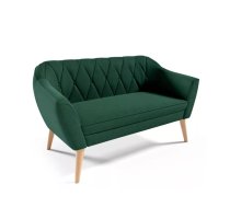 Dīvāns Sofa 182 standard Dziļums: 72 cm, Platums: 141 cm, Augstums: 75 cm, Sēdvietas augstums: 42 cm, Sēdvietas dziļums: 50 cm, Pildījums: Poliuretāna putas (porolons), Apdare: audums, Dīvāna tips: taisni dīvāni, Auduma numurs: Velluto 10, Kājiņu krāsa: dabīgs, Krāsa: zaļš