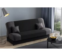 Dīvāns Sofa Bed 124 standard Dziļums: 90 cm, Guļamvietas platums: 120 cm, Platums: 198 cm, Augstums: 85 cm, Guļamvietas garums: 198 cm, Pildījums: Bonell atsperes + augstas elastības putas (porolons), Apdare: audums, Dīvāna tips: taisni dīvāni, Ar veļas kasti: 1, izvelkamie: 1, Auduma numurs: Lux 23 + Lux 06, Krāsa: melns + pelēks