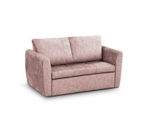 Dīvāns Bella Lux 120 standard Dziļums: 90 cm, Guļamvietas platums: 122 cm, Platums: 150 cm, Augstums: 95 cm, Sēdvietas augstums: 42 cm, Sēdvietas dziļums: 40 cm, Guļamvietas garums: 188 cm, Pildījums: Putas (porolons), Apdare: audums, Dīvāna tips: taisni dīvāni, Ar veļas kasti: 1, izvelkamie: 1, Auduma numurs: Terra 61, Krāsa: rozā