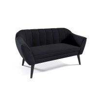 Dīvāns Sofa Merida 184 standard Dziļums: 74 cm, Platums: 140 cm, Augstums: 75 cm, Pildījums: Poliuretāna putas (porolons), Apdare: audums, Dīvāna tips: taisni dīvāni, Auduma numurs: Velluto 20, Krāsa: melns