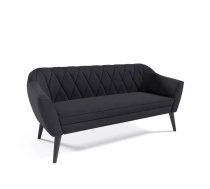 Dīvāns Sofa 202 standard Dziļums: 71 cm, Platums: 185 cm, Augstums: 75 cm, Sēdvietas augstums: 40 cm, Sēdvietas dziļums: 52 cm, Pildījums: Poliuretāna putas (porolons), Apdare: audums, Dīvāna tips: taisni dīvāni, Auduma numurs: Velluto 20, Krāsa: melns