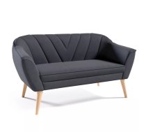 Dīvāns Sofa Flora 205 standard Dziļums: 71 cm, Platums: 150 cm, Augstums: 75 cm, Sēdvietas augstums: 40 cm, Sēdvietas dziļums: 52 cm, Pildījums: Falista + augstas kvalitātes putas (porolons), Apdare: audums, Dīvāna tips: taisni dīvāni, Auduma numurs: Velluto 19, Kājiņu krāsa: dabīgs, Krāsa: grafīts