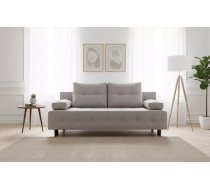 Dīvāns Merkury Sofa Standard Dziļums: 94 cm, Guļamvietas platums: 140 cm, Platums: 197 cm, Augstums: 95 cm, Guļamvietas garums: 196 cm, Pildījums: Bonell + poliuretāna putas (porolons), Apdare: audums, Dīvāna tips: taisni dīvāni, Ar veļas kasti: 1, izvelkamie: 1, Auduma numurs: Solid 80, Izvilkšanas mehānisms: Automāts DL, Krāsa: gaiši pelēks