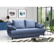 Dīvāns Maja Sofa Standard Dziļums: 93 cm, Guļamvietas platums: 138 cm, Platums: 196 cm, Augstums: 90 cm, Sēdvietas augstums: 43 cm, Sēdvietas dziļums: 53 cm, Guļamvietas garums: 196 cm, Pildījums: Bonell + poliuretāna putas (porolons), Apdare: audums, Dīvāna tips: taisni dīvāni, Ar veļas kasti: 1, izvelkamie: 1, Auduma numurs: Manila 27, Krāsa: zils