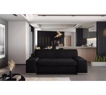 Dīvāns Porto 2S Lux standard Dziļums: 90 cm, Platums: 190 cm, Augstums: 98 cm, Sēdvietas augstums: 44 cm, Sēdvietas dziļums: 65 cm, Pildījums: Falista + augstas kvalitātes putas (porolons), Apdare: audums, Dīvāna tips: taisni dīvāni, Auduma numurs: Mat Velvet 99, Krāsa: melns