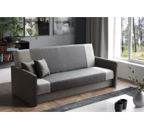 Dīvāns Sofa Bed 126 standard Dziļums: 90 cm, Guļamvietas platums: 118 cm, Platums: 200 cm, Augstums: 80 cm, Guļamvietas garums: 190 cm, Pildījums: Bonell atsperes + augstas elastības putas (porolons), Apdare: audums, Dīvāna tips: taisni dīvāni, Ar veļas kasti: 1, izvelkamie: 1, Auduma numurs: Fabo 11 + Fabo 09, Krāsa: tumši pelēks + pelēks