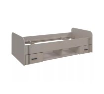 Gulta Sigma 90x200 ar stelāžām Guļamvietas platums: 90 cm, Guļamvietas garums: 200 cm, Platums: 96 cm, Garums: 204 cm, Augstums: 64 cm, Augstums no grīdas līdz matracim (min): 40 cm, Virsma: matēta, Izgatavošanas materiāls: LKSP, Krāsa: kašmira
