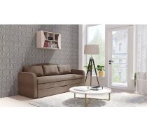 Dīvāns Tenus Sofa Standard Dziļums: 76 cm, Guļamvietas platums: 140 cm, Platums: 208 cm, Augstums: 86 cm, Sēdvietas augstums: 46 cm, Sēdvietas dziļums: 48 cm, Guļamvietas garums: 188 cm, Pildījums: HR putas, Apdare: audums, Dīvāna tips: taisni dīvāni, Ar veļas kasti: 1, izvelkamie: 1, Auduma numurs: Paros 03, Krāsa: brūns