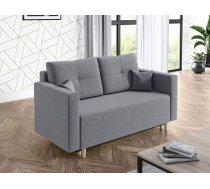 Dīvāns Luna Sofa 2 Standard Dziļums: 92 cm, Guļamvietas platums: 140 cm, Platums: 162 cm, Augstums: 95 cm, Sēdvietas augstums: 45 cm, Sēdvietas dziļums: 75 cm, Guļamvietas garums: 140 cm, Pildījums: Bonell + poliuretāna putas (porolons) T-30, Apdare: audums, Ar papildu spilveniem: 1, Dīvāna tips: taisns dīvāns, izvelkamie: 1, Auduma numurs: Inari 91, Izvilkšanas mehānisms: DL, Krāsa: pelēks