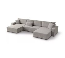 Dīvāns Primo U Comfort standard Dziļums: 185 cm, Guļamvietas platums: 132 cm, Platums: 390 cm, Augstums: 86 cm, Sēdvietas augstums: 40 cm, Sēdvietas dziļums: 58 cm, Guļamvietas garums: 348 cm, Pildījums: Falista + augstas kvalitātes putas (porolons), Apdare: audums, Ar papildu spilveniem: 1, Dīvāna tips: u veida dīvāni, Ar veļas kasti: 1, izvelkamie: 1, Auduma numurs: Poso 02, Krāsa: kapučino