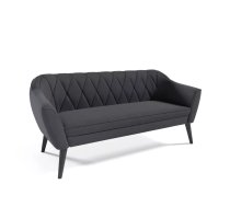 Dīvāns Sofa 202 standard Dziļums: 71 cm, Platums: 185 cm, Augstums: 75 cm, Sēdvietas augstums: 40 cm, Sēdvietas dziļums: 52 cm, Pildījums: Poliuretāna putas (porolons), Apdare: audums, Dīvāna tips: taisni dīvāni, Auduma numurs: Velluto 19, Krāsa: grafīts