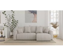 Dīvāns Denver L Comfort Standard Dziļums: 142 cm, Guļamvietas platums: 128 cm, Platums: 238 cm, Augstums: 73 cm, Sēdvietas augstums: 40 cm, Guļamvietas garums: 197 cm, Pildījums: Falista + augstas kvalitātes putas (porolons), Apdare: audums, Ar papildu spilveniem: 1, Dīvāna tips: stūra dīvāni, Ar veļas kasti: 1, izvelkamie: 1, Auduma numurs: Sztruks 03, Krāsa: gaiši bēšs