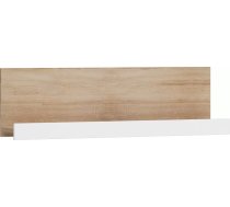 Plaukts Viki VIK 02 Platums: 100 cm, Korpusa krāsa: sonoma, Maksimālais platums: 100 cm, Elementu krāsa: balts, Augstums: 30 cm, Dziļums: 18.8 cm, Materiāls: laminēta KSP, Plaukta tips: sienas, Sienas: 1, Virsma: matēta + spīdīga, Plauktu skaits: 1
