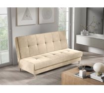 Dīvāns Sofa Bed 181 standard Dziļums: 90 cm, Guļamvietas platums: 110 cm, Platums: 200 cm, Augstums: 93 cm, Sēdvietas augstums: 45 cm, Sēdvietas dziļums: 55 cm, Guļamvietas garums: 200 cm, Pildījums: Falista + augstas kvalitātes putas (porolons), Apdare: audums, Dīvāna tips: taisni dīvāni, Ar veļas kasti: 1, izvelkamie: 1, Auduma numurs: Kronos 35, Krāsa: krēma