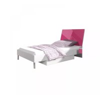 Gulta Raj 3 90x200 ar stelāžu Guļamvietas platums: 90 cm, Korpusa krāsa: balts, Guļamvietas garums: 200 cm, Platums: 94 cm, Garums: 220 cm, Elementu krāsa: rozā, Augstums: 91 cm, Matrača nepieciešamais augstums: 15 cm, Ar veļas kasti: 1, Augstums no grīdas līdz matracim (min): 31 cm, Ar resti: 1, Izgatavošanas materiāls: laminēta MDF plātne