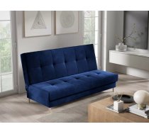 Dīvāns Sofa Bed 181 standard Dziļums: 90 cm, Guļamvietas platums: 110 cm, Platums: 200 cm, Augstums: 93 cm, Sēdvietas augstums: 45 cm, Sēdvietas dziļums: 55 cm, Guļamvietas garums: 200 cm, Pildījums: Falista + augstas kvalitātes putas (porolons), Apdare: audums, Dīvāna tips: taisni dīvāni, Ar veļas kasti: 1, izvelkamie: 1, Auduma numurs: Kronos 09, Krāsa: zils
