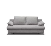 Dīvāns Maja Sofa Standard Dziļums: 93 cm, Guļamvietas platums: 138 cm, Platums: 196 cm, Augstums: 90 cm, Sēdvietas augstums: 43 cm, Sēdvietas dziļums: 53 cm, Guļamvietas garums: 196 cm, Pildījums: Bonell + poliuretāna putas (porolons), Apdare: audums, Dīvāna tips: taisni dīvāni, Ar veļas kasti: 1, izvelkamie: 1, Auduma numurs: Sawana 21, Krāsa: pelēks
