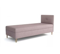Dīvāns Enzo Classic standard Atvēršanas puse: labā, Dziļums: 82 cm, Guļamvietas platums: 80 cm, Platums: 204 cm, Augstums: 112 cm, Guļamvietas garums: 200 cm, Pildījums: Bonell + poliuretāna putas (porolons), Apdare: audums, Dīvāna tips: taisni dīvāni, Ar veļas kasti: 1, Auduma numurs: Lotus 15, Krāsa: rozā