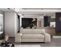 Dīvāns Porto 2S Lux standard Dziļums: 90 cm, Platums: 190 cm, Augstums: 98 cm, Sēdvietas augstums: 44 cm, Sēdvietas dziļums: 65 cm, Pildījums: Falista + augstas kvalitātes putas (porolons), Apdare: audums, Dīvāna tips: taisni dīvāni, Auduma numurs: Dora 21, Krāsa: krēma