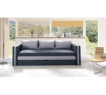 Dīvāns Euforia Duo Sofa Standard Dziļums: 75 cm, Guļamvietas platums: 140 cm, Platums: 222 cm, Augstums: 77 cm, Sēdvietas augstums: 46 cm, Sēdvietas dziļums: 45 cm, Guļamvietas garums: 188 cm, Pildījums: HR putas, Apdare: audums, Dīvāna tips: taisni dīvāni, Ar veļas kasti: 1, izvelkamie: 1, Auduma numurs: Paros 06 + Paros 05, Krāsa: grafīts + gaiši pelēks