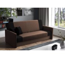 Dīvāns Sofa Bed 126 standard Dziļums: 90 cm, Guļamvietas platums: 118 cm, Platums: 200 cm, Augstums: 80 cm, Guļamvietas garums: 190 cm, Pildījums: Bonell atsperes + augstas elastības putas (porolons), Apdare: audums, Dīvāna tips: taisni dīvāni, Ar veļas kasti: 1, izvelkamie: 1, Auduma numurs: Lux 12 + Lux 13, Krāsa: brūns + tumši brūns