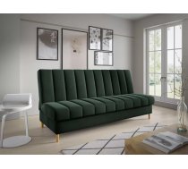 Dīvāns Sofa Bed 180 standard Dziļums: 90 cm, Guļamvietas platums: 110 cm, Platums: 200 cm, Augstums: 93 cm, Sēdvietas augstums: 45 cm, Sēdvietas dziļums: 55 cm, Guļamvietas garums: 200 cm, Pildījums: Falista + augstas kvalitātes putas (porolons), Apdare: audums, Dīvāna tips: taisni dīvāni, Ar veļas kasti: 1, izvelkamie: 1, Auduma numurs: Kronos 14, Krāsa: tumši zaļš