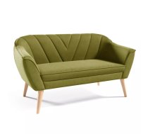 Dīvāns Sofa Flora 205 standard Dziļums: 71 cm, Platums: 150 cm, Augstums: 75 cm, Sēdvietas augstums: 40 cm, Sēdvietas dziļums: 52 cm, Pildījums: Falista + augstas kvalitātes putas (porolons), Apdare: audums, Dīvāna tips: taisni dīvāni, Auduma numurs: Velluto 09, Kājiņu krāsa: dabīgs, Krāsa: olīvu